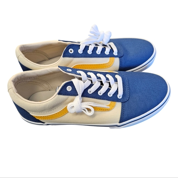 Vans Ward Varsity Bijou Blue Youth Sneakers NEW Unisex - Picture 1 of 7